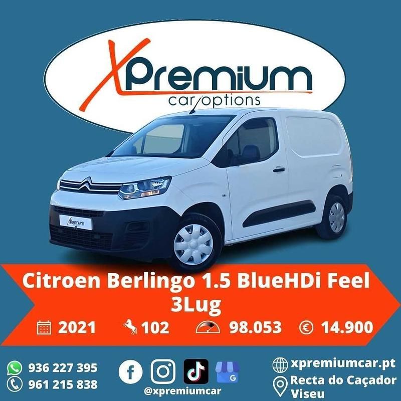 Branco Usado 2021 Citroën Berlingo Monovolume | € 14.900 (Preço justo) - Imagem 1/4