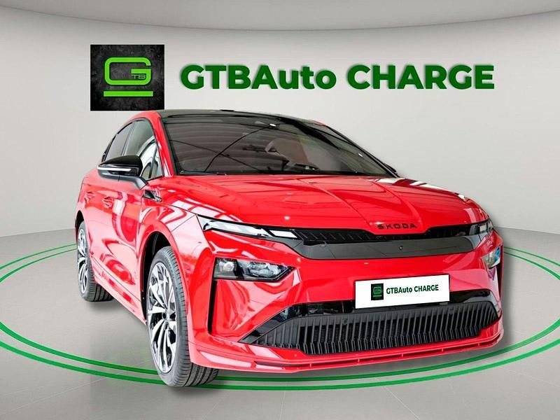 Vermelho Novo 2025 Skoda Enyaq iV SportLine SUV | € 68.999 - Imagem 1/4