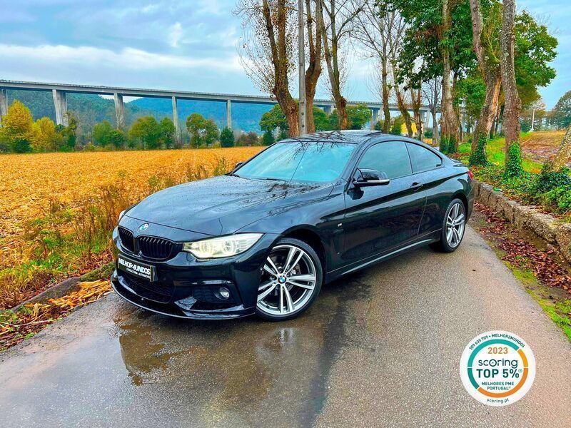 Preto Usado 2014 BMW 420 Coupé | € 27.750 (Caro) - Imagem 1/4