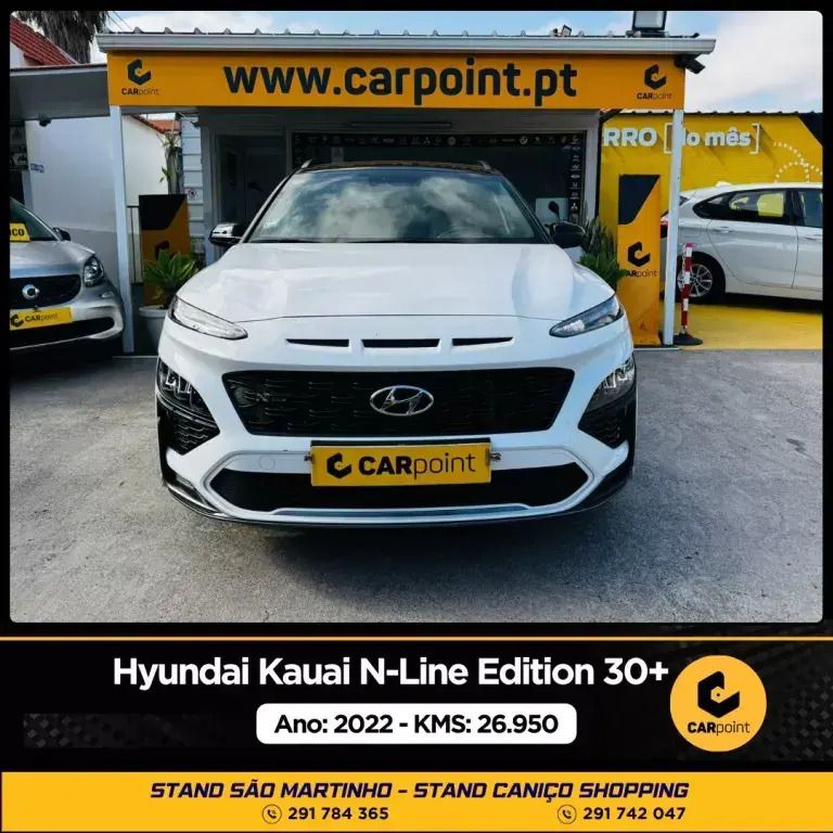 Branco Usado 2022 Hyundai Kauai Edition 30+ SUV | € 24.900 (Caro) - Imagem 1/4
