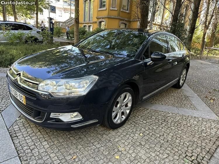 Cinza Usado 2008 Citroën C5 Exclusive Sedan | € 10.750 (Caro) - Imagem 1/1