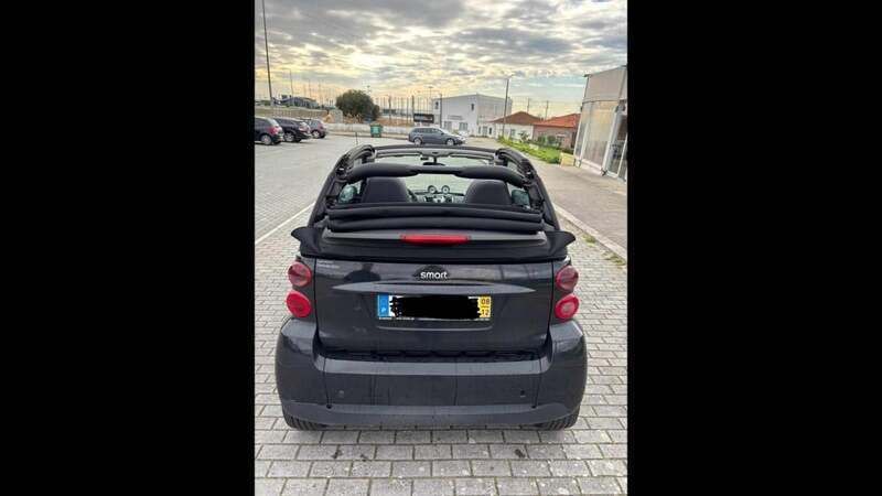 Preto Usado 2008 Smart ForTwo Cabrio Cabrios | € 6.750 - Imagem 1/4