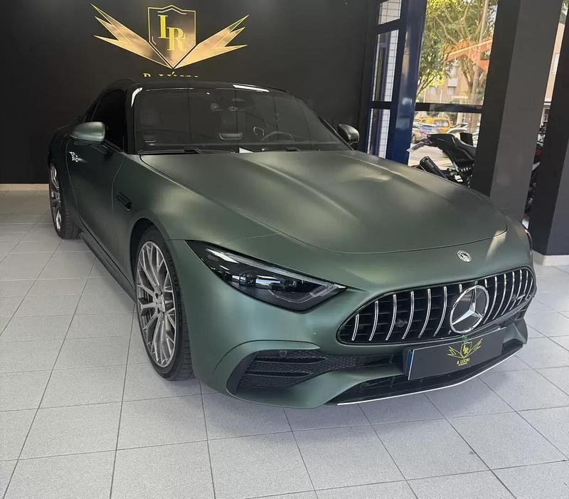 Verde Usado 2024 Mercedes SL43 AMG AMG Cabrios | € 125.000 - Imagem 1/4