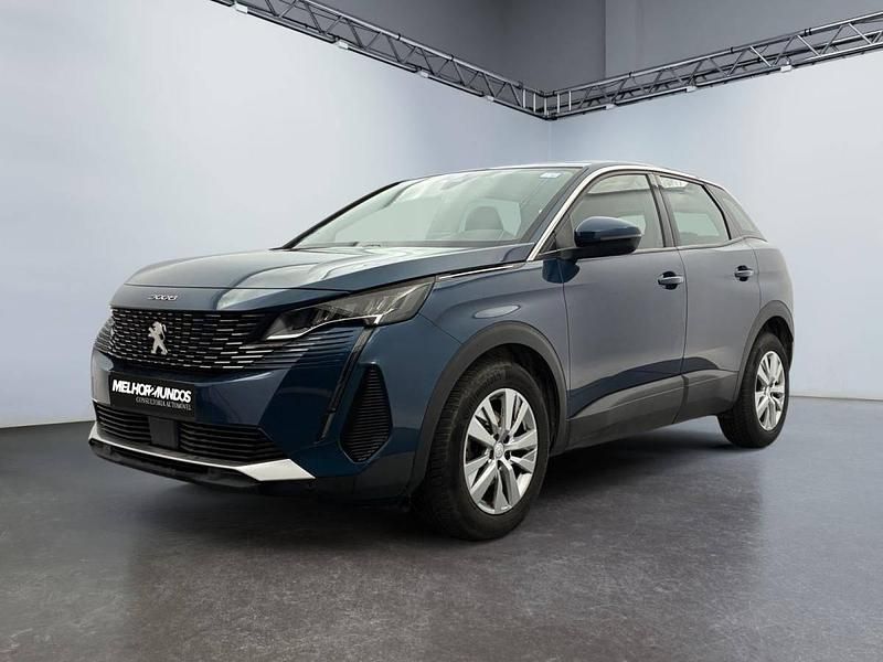 Azul Usado 2021 Peugeot 3008 Active SUV | € 17.900 (Preço justo) - Imagem 1/4