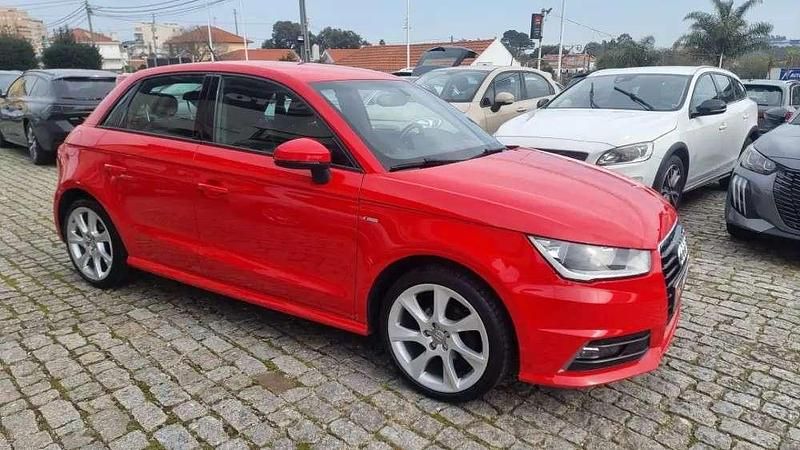 Usado Audi A1 S-Line 95 HP (69 kW) 2017 Azul Citadino