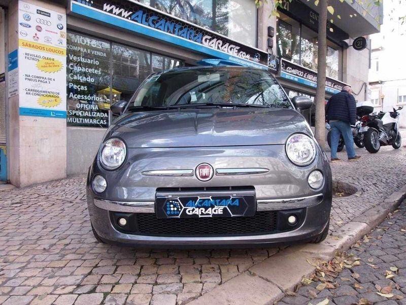 Cinzento Usado 2015 Fiat 500 Lounge Citadino | € 12.980 (Caro) - Imagem 1/4