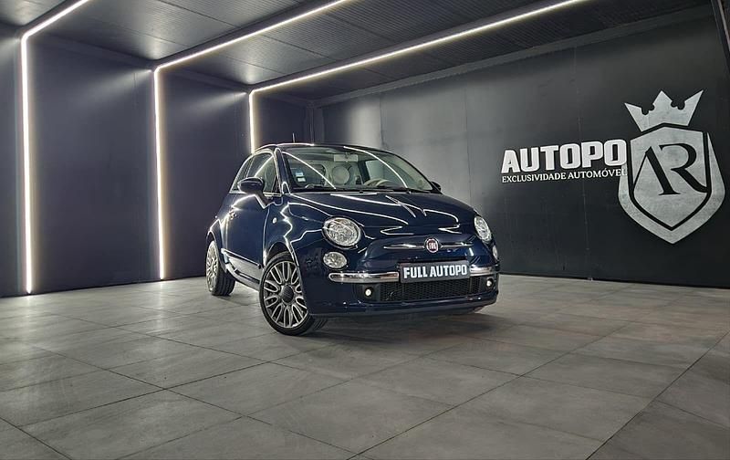 Azul Usado 2015 Fiat 500 Lounge Citadino | € 9.900 (Preço justo) - Imagem 1/4