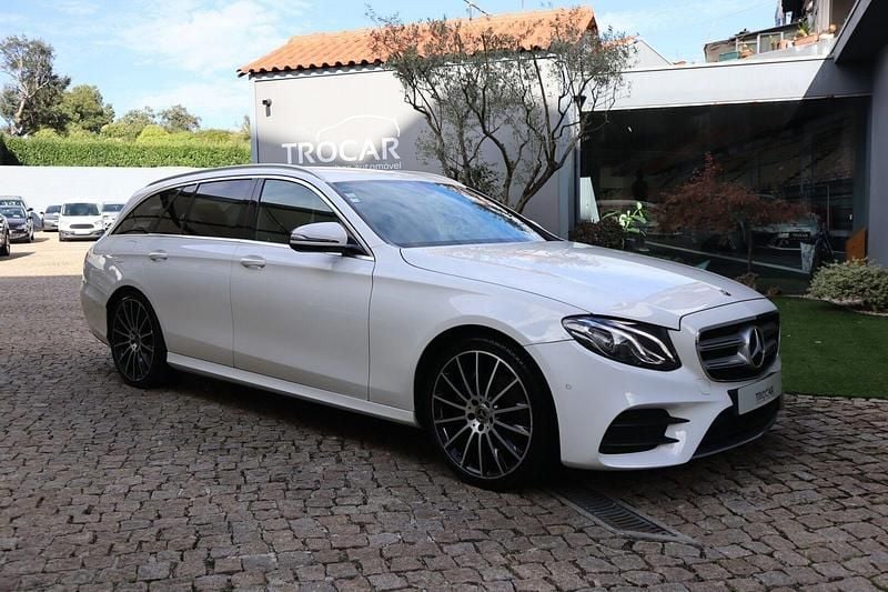 Branco Usado 2018 Mercedes E220 AMG Carrinha | € 29.950 (Super Preço) - Imagem 1/4