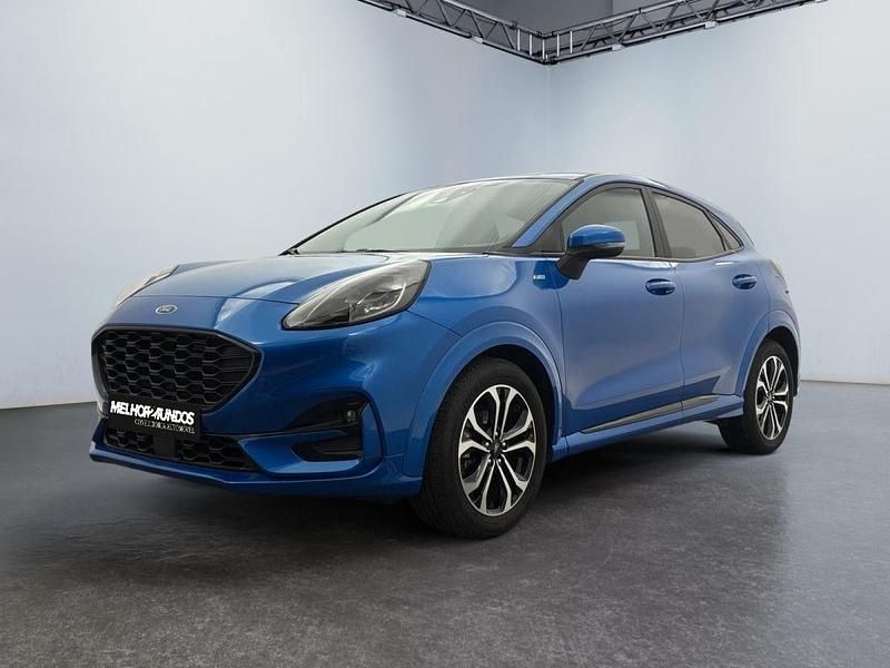 Azul Usado 2021 Ford Puma ST-Line SUV | € 19.990 (Preço justo) - Imagem 1/4