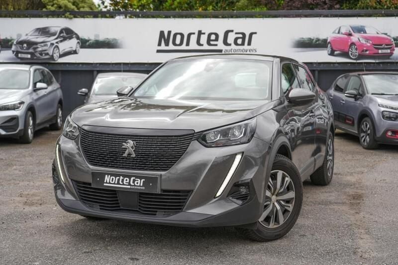 Cinzento Usado 2021 Peugeot 2008 SUV | € 15.250 (Preço justo) - Imagem 1/4