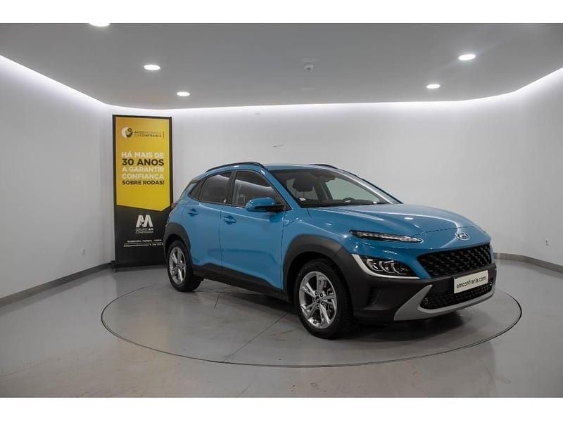 Azul Usado 2021 Hyundai Kauai SUV | € 18.330 (Bom preço) - Imagem 1/4