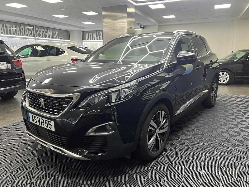 Usado Peugeot 3008 130 HP (95 kW) 2018 Preto SUV