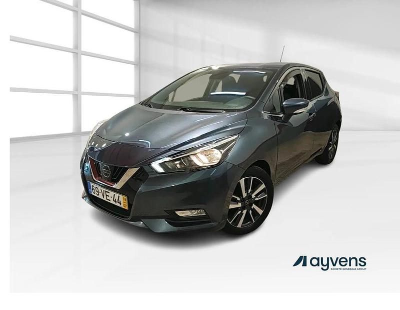 Cinza Usado 2018 Nissan Micra Acenta Citadino | € 12.600 (Preço justo) - Imagem 1/4