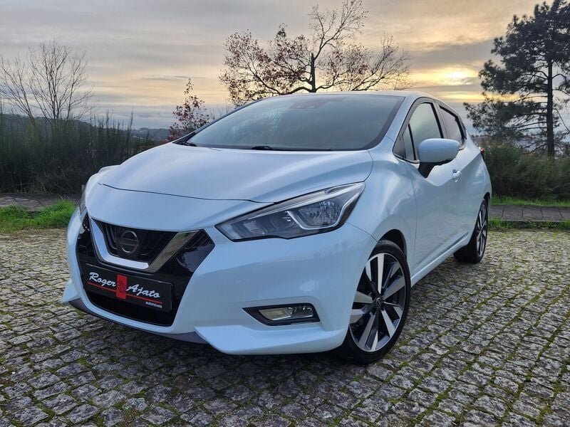 Usado Nissan Micra S 90 HP (66 kW) 2017 Branco Citadino