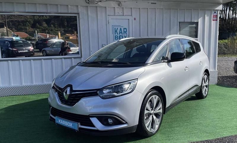 Usado Renault Grand Scénic IV 110 HP (80 kW) 2018 Cinzento Monovolume