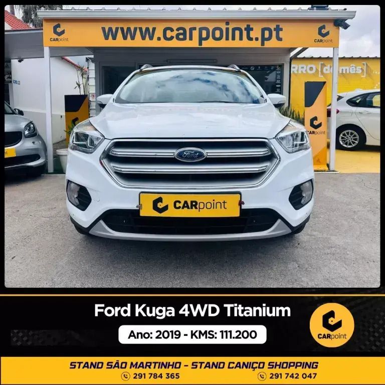Branco Usado 2019 Ford Kuga Titanium SUV | € 23.900 (Caro) - Imagem 1/4