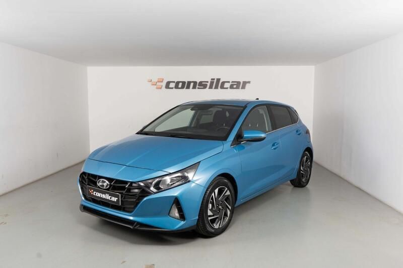 Azul Usado 2022 Hyundai i20 Comfort Citadino | € 15.680 (Preço justo) - Imagem 1/4