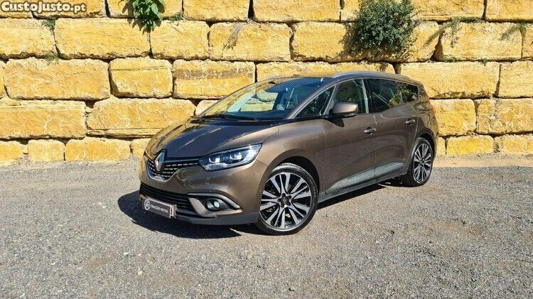 Castanho Usado 2018 Renault Grand Scénic IV Initiale Paris Monovolume | € 22.950 (Caro) - Imagem 1/1