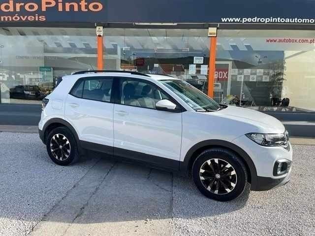 Branco Usado 2020 VW T-Cross SUV | € 24.500 - Imagem 1/4