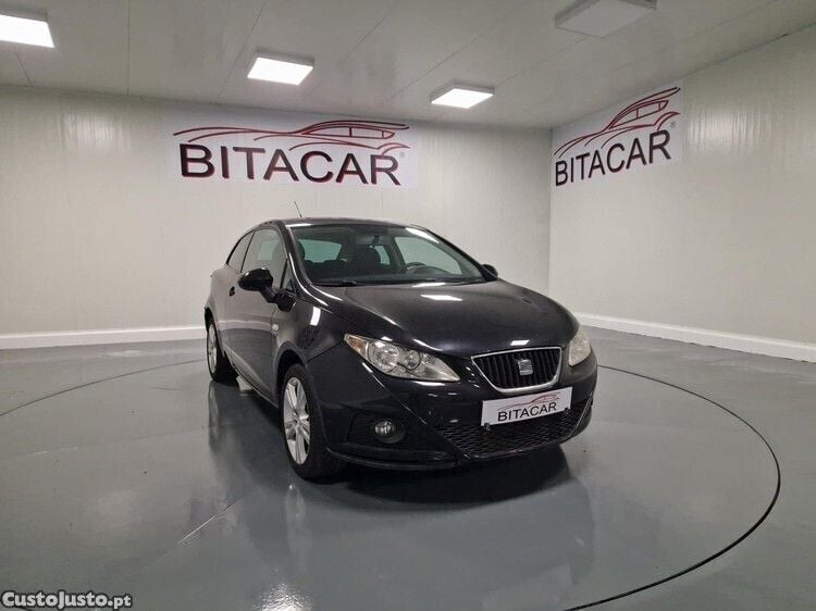 Preto Usado 2009 Seat Ibiza Sport Citadino | € 9.950 (Caro) - Imagem 1/1
