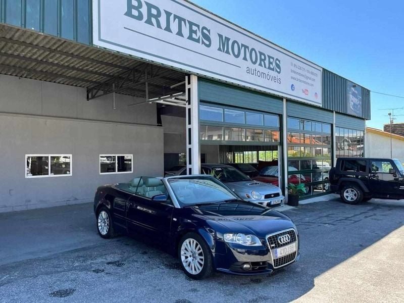 Azul Usado 2007 Audi A4 Cabriolet Cabrios | € 12.950 - Imagem 1/4