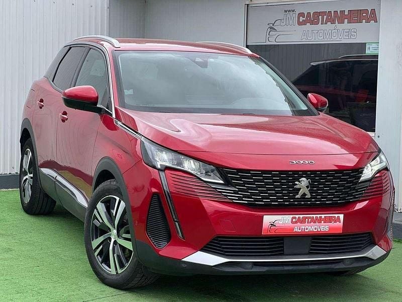 Vermelho Usado 2021 Peugeot 3008 Allure SUV | € 21.900 (Preço justo) - Imagem 1/4