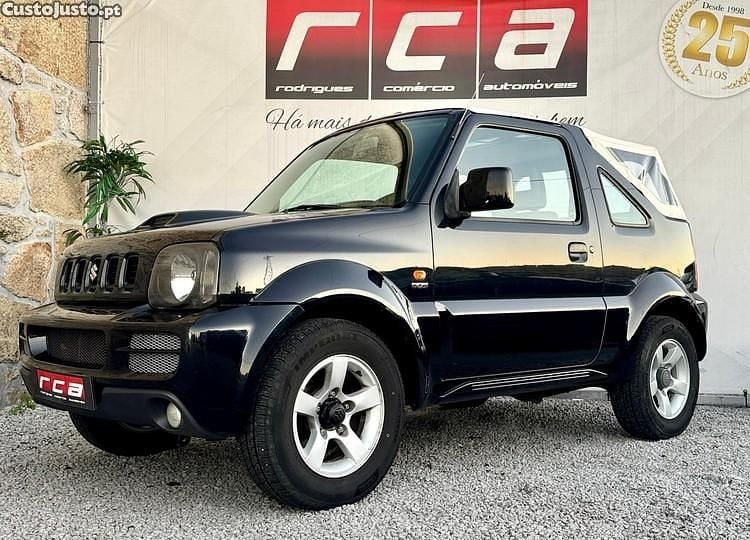Usado Suzuki Jimny 86 HP (63 kW) 2008 Preto SUV