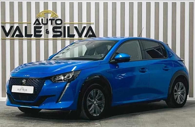 Usado Peugeot e-208 98 kW (134 HP) 2021 Azul Citadino