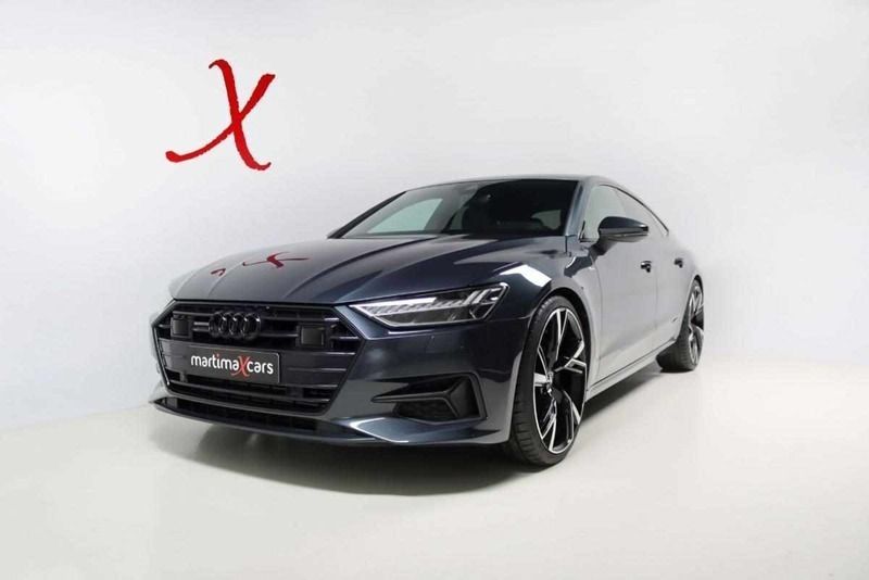 Azul Usado 2019 Audi A7 S-Line Citadino | € 75.990 - Imagem 1/4