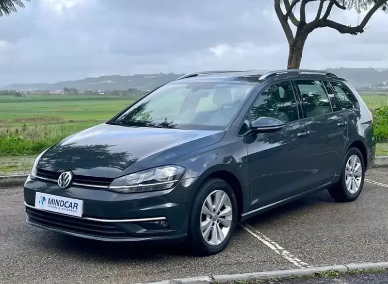 Cinza escuro Usado 2017 VW Golf VII Trendline Carrinha | € 15.480 (Preço justo) - Imagem 1/4