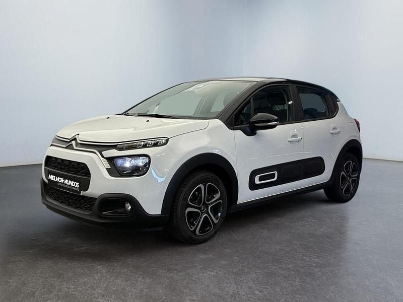 Branco Usado 2021 Citroën C3 PureTech Citadino | € 11.990 (Bom preço) - Imagem 1/4