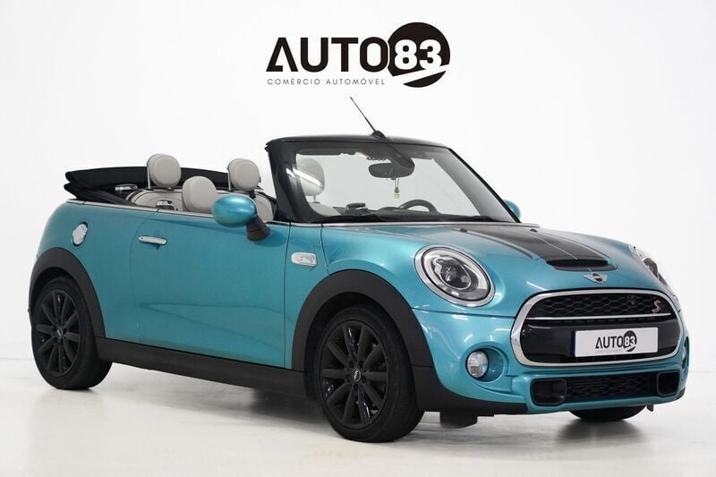 Verde Usado 2017 Mini Cooper S Cabriolet Cabrios | € 24.990 - Imagem 1/4