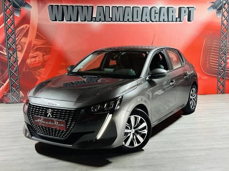 Cinza Usado 2020 Peugeot 208 Active Citadino | € 12.900 (Preço justo) - Imagem 1/4
