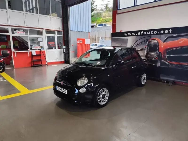 Preto Usado 2009 Fiat 500 Citadino | € 8.990 (Preço elevado) - Imagem 1/4