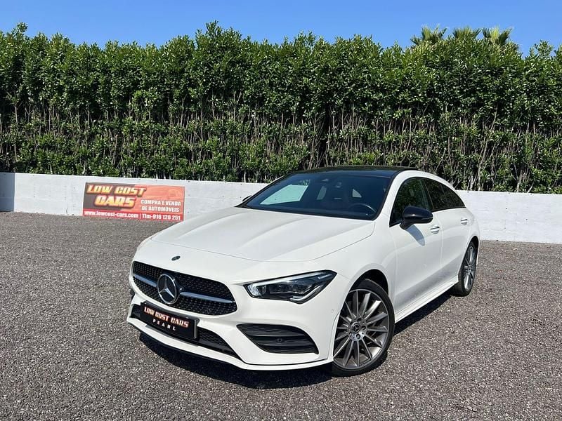 Branco Usado 2021 Mercedes CLA250e AMG line Sedan | € 34.990 (Bom preço) - Imagem 1/4