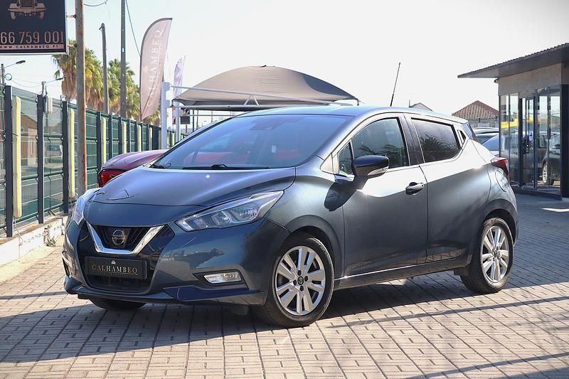 Cinza Usado 2019 Nissan Micra N-Connecta | € 12.990 - Imagem 1/4