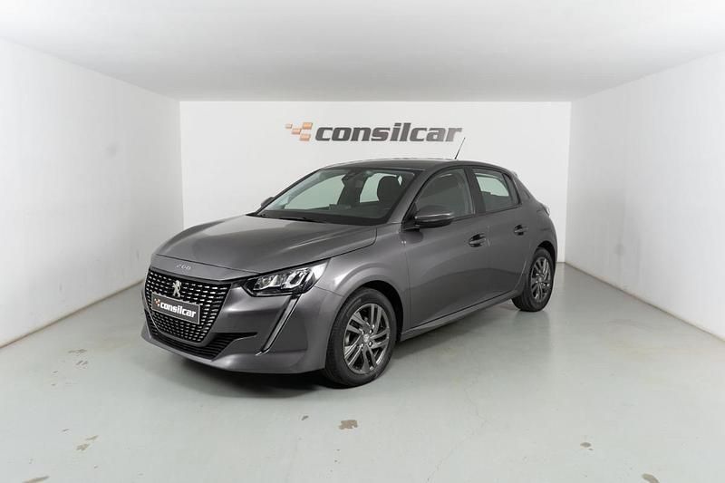 Cinza Usado 2021 Peugeot 208 Active Citadino | € 12.980 (Bom preço) - Imagem 1/4