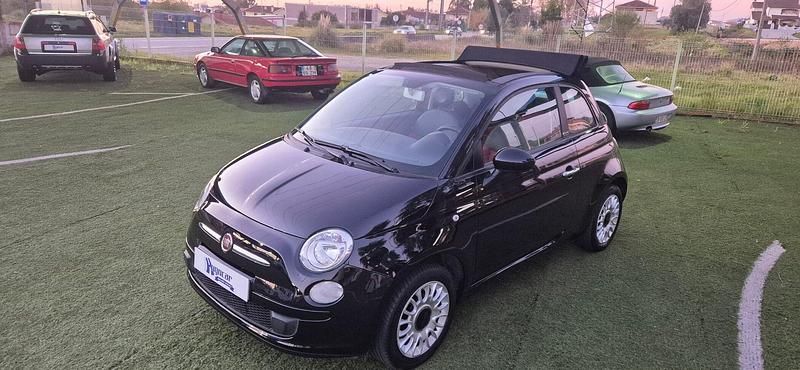 Preto Usado 2011 Fiat 500C Cabrios | € 8.950 (Preço elevado) - Imagem 1/4