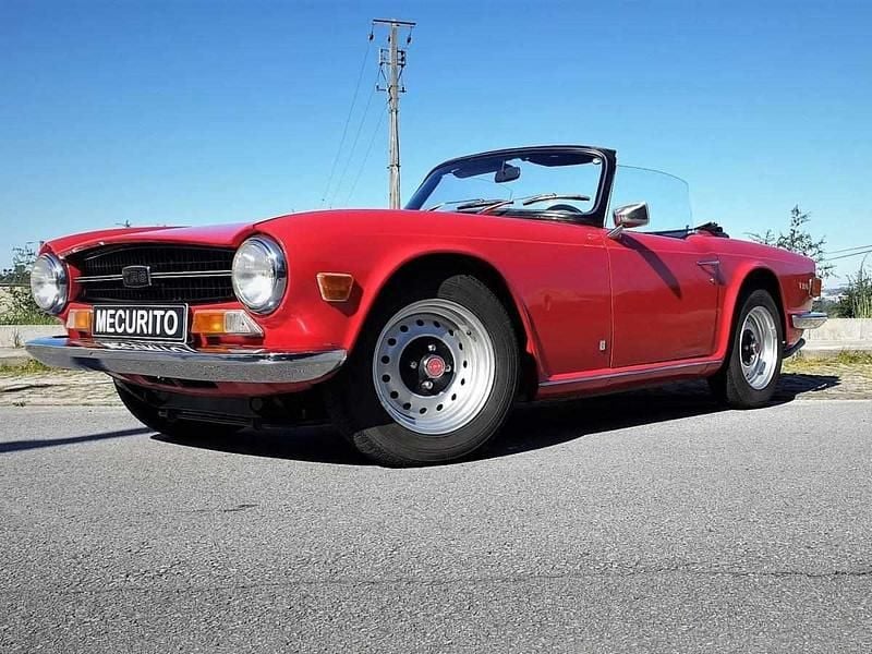 Usado Triumph TR6 152 HP (111 kW) 1971 Vermelho Cabrios