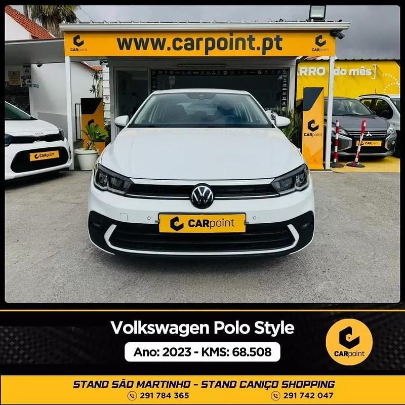 Branco Usado 2023 VW Polo Style Citadino | € 19.900 (Caro) - Imagem 1/4