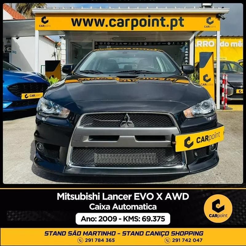 Preto Usado 2009 Mitsubishi Lancer Citadino | € 62.900 - Imagem 1/4