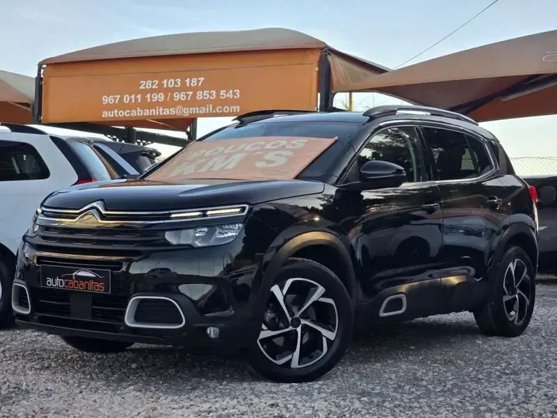 Usado Citroën C5 Aircross Feel 130 HP (95 kW) 2019 Preto SUV