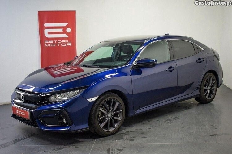 Azul Usado 2021 Honda Civic Executive | € 20.500 (Bom preço) - Imagem 1/1