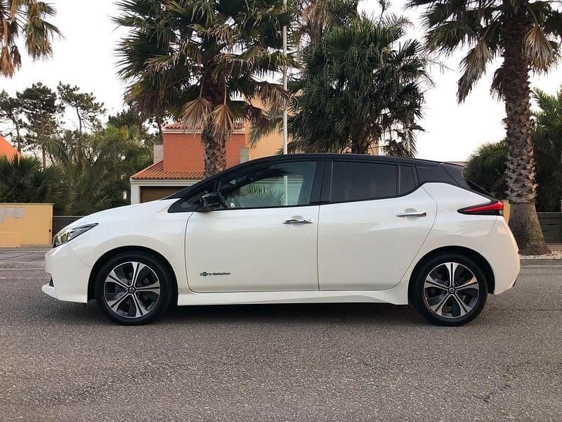 Branco Usado 2019 Nissan Leaf Tekna Citadino | € 13.699 (Preço elevado) - Imagem 1/4