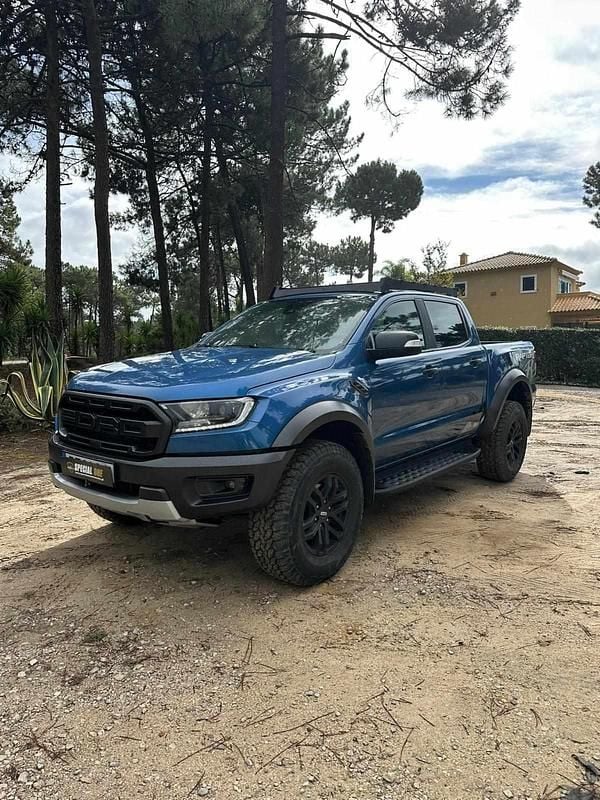 Azul Usado 2021 Ford Ranger Raptor Pickup | € 42.900 (Bom preço) - Imagem 1/4