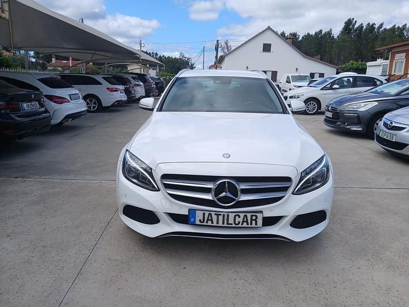 Branco Usado 2014 Mercedes C220 Avantgarde Carrinha | € 17.800 - Imagem 1/4