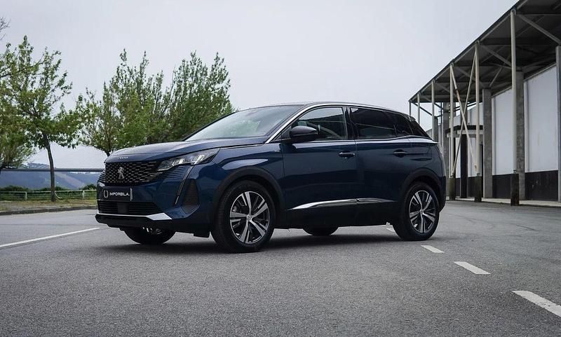 Azul Usado 2022 Peugeot 3008 Allure SUV | € 24.800 (Bom preço) - Imagem 1/4