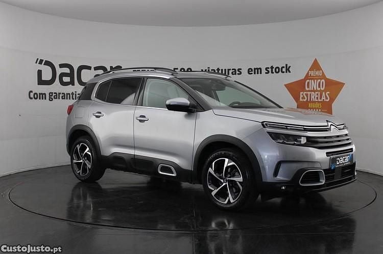 Cinza Usado 2021 Citroën C5 Aircross Feel SUV | € 18.999 (Preço justo) - Imagem 1/1