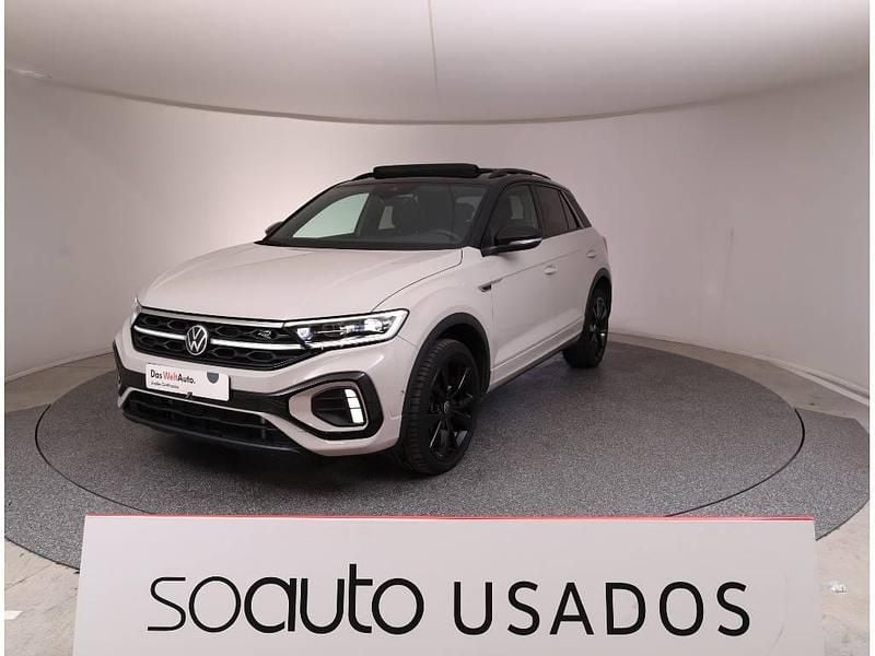 Bege Usado 2024 VW T-Roc R-line SUV | € 31.290 (Caro) - Imagem 1/4