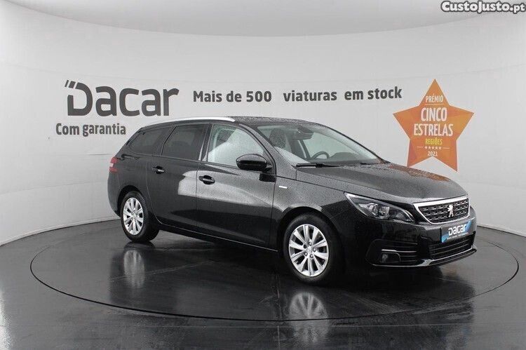 Preto Usado 2019 Peugeot 308 Active | € 12.799 (Super Preço) - Imagem 1/1